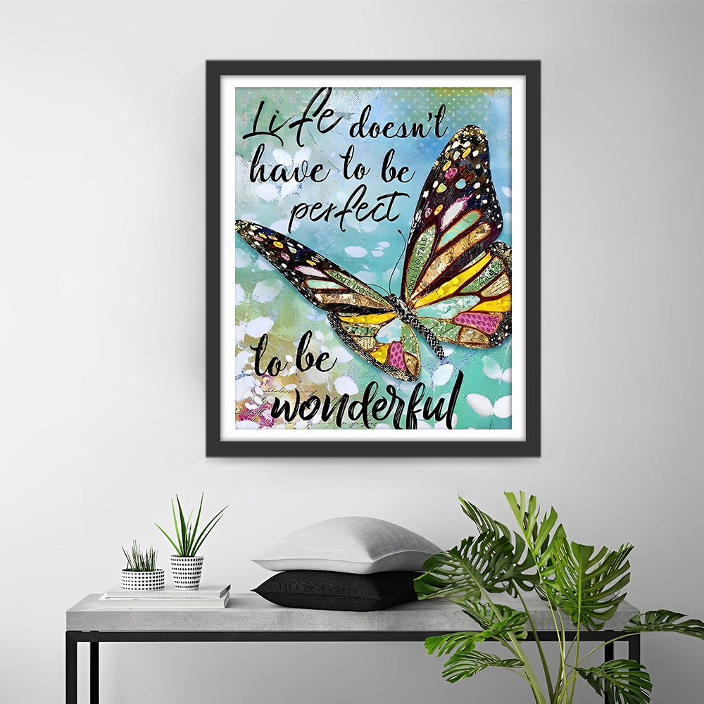 Geweldige Vlinder Diamond Painting