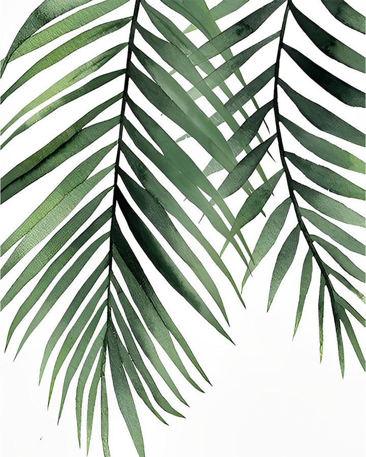 Groene Bladeren Diamond Painting