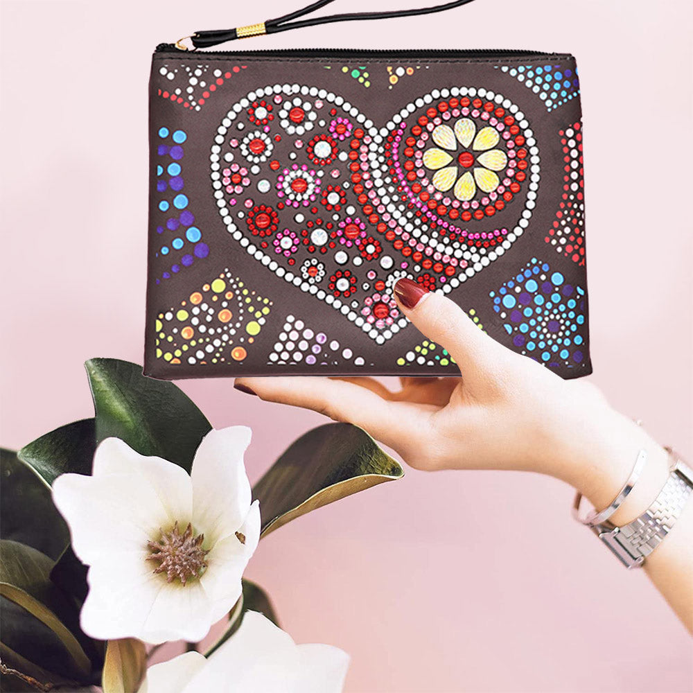 Hartvormige Diamond Painting Polstas