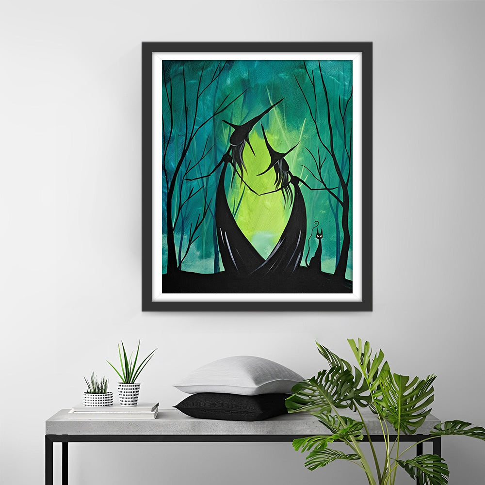 Heksen in het Bos Diamond Painting