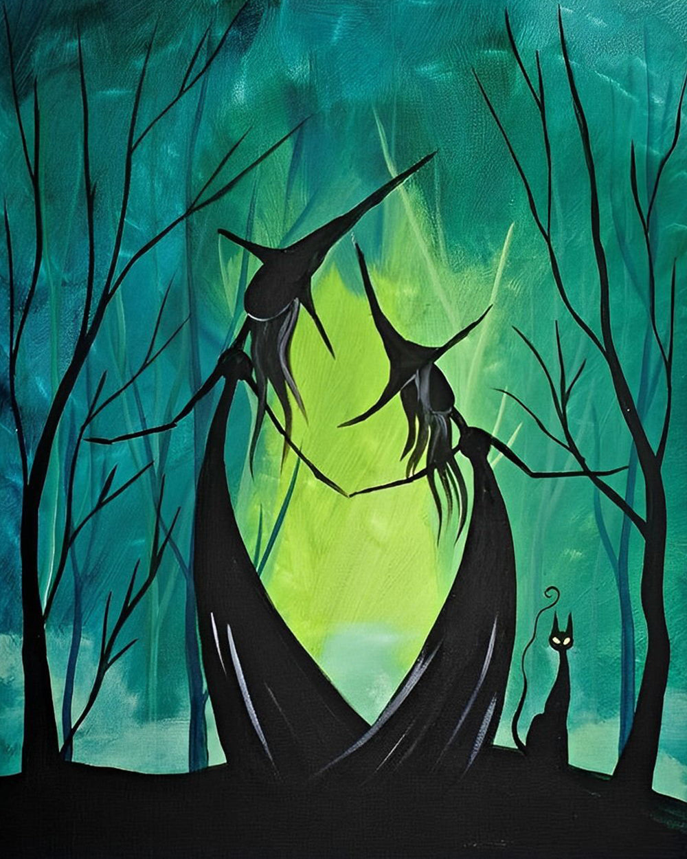 Heksen in het Bos Diamond Painting