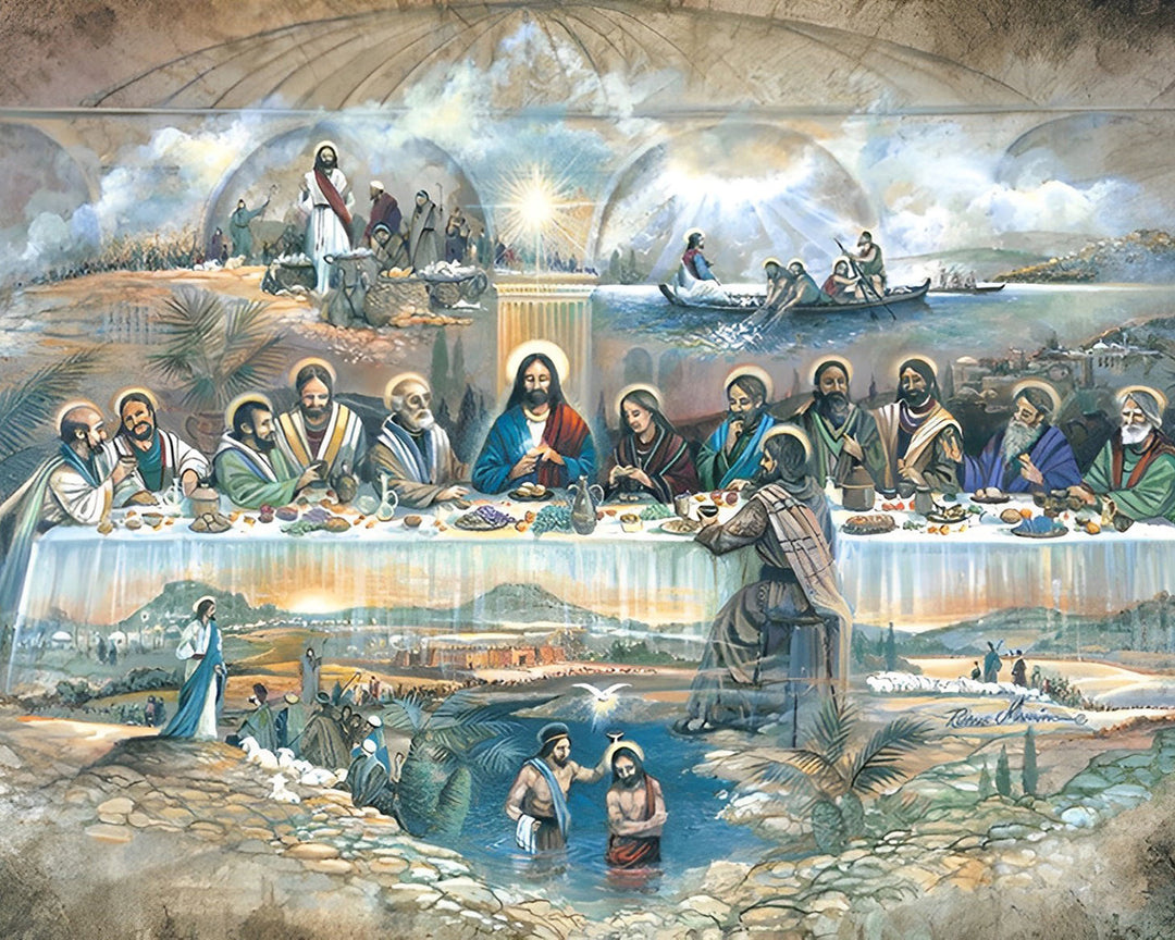 Het Laatste Avondmaal Diamond Painting