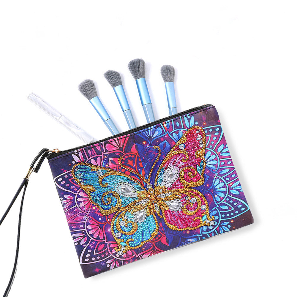 IJs en Vuur Vlinder Diamond Painting Polstas