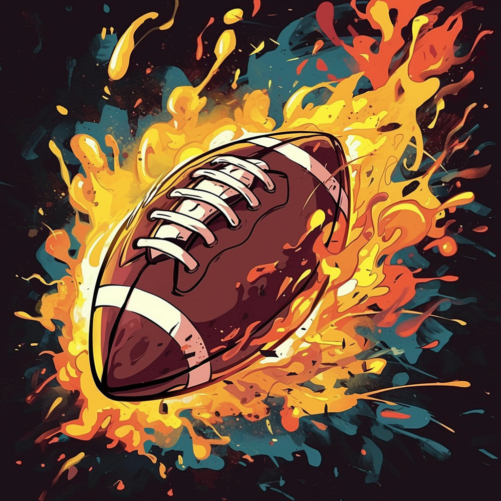 Intens Rugby Diamond Painting