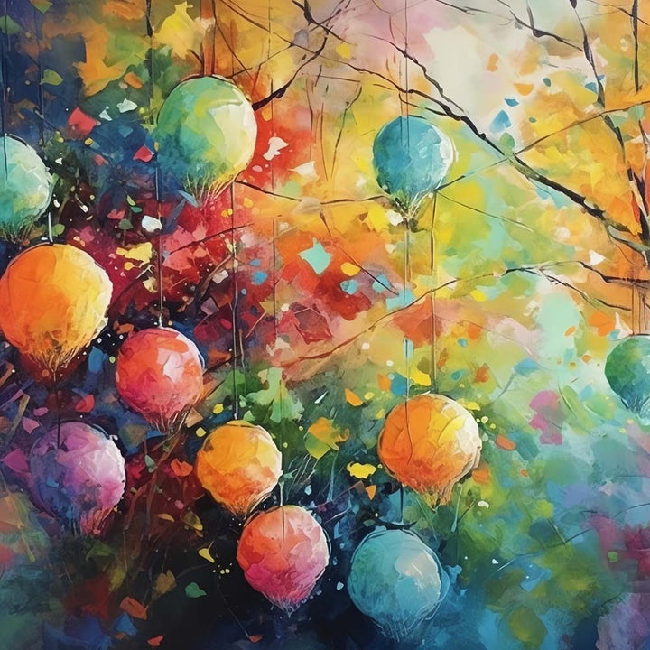 Kerstballen Diamond Painting