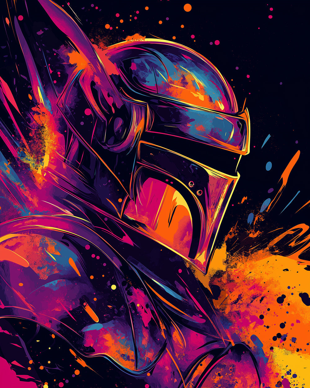 Kleurige Space Marine Diamond Painting