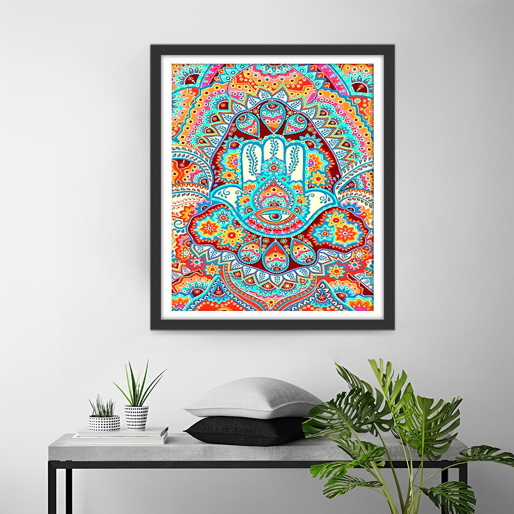 Kleurrijke Abstracte Mandala Diamond Painting