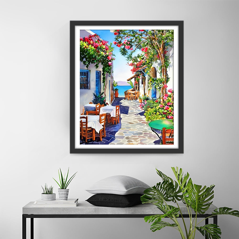 Kuststad Diamond Painting