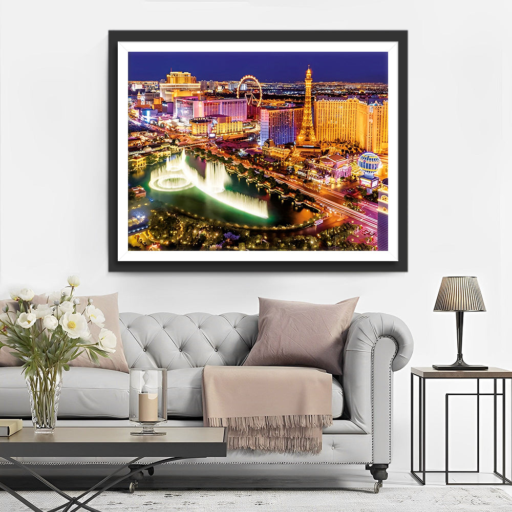 Las Vegas 's Nachts Diamond Painting