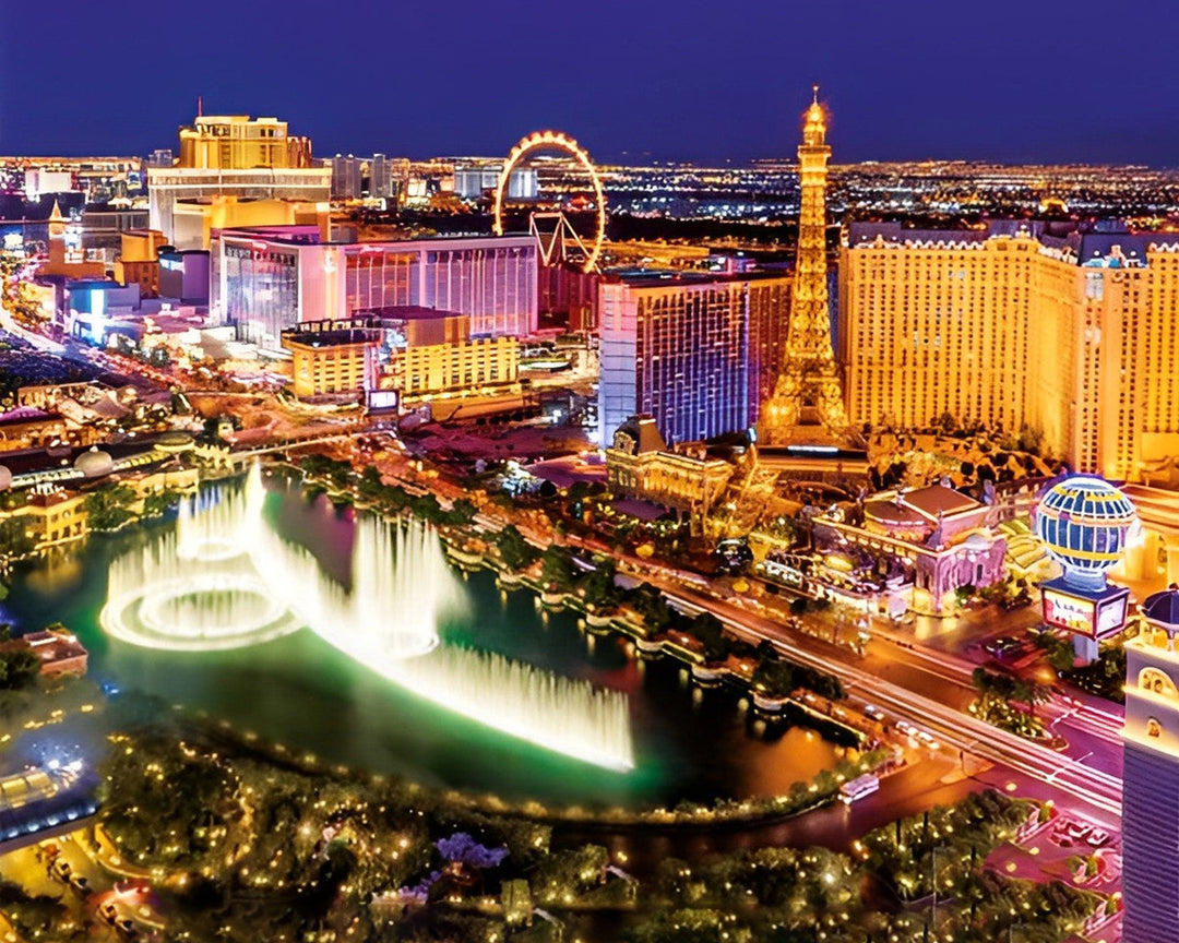 Las Vegas 's Nachts Diamond Painting