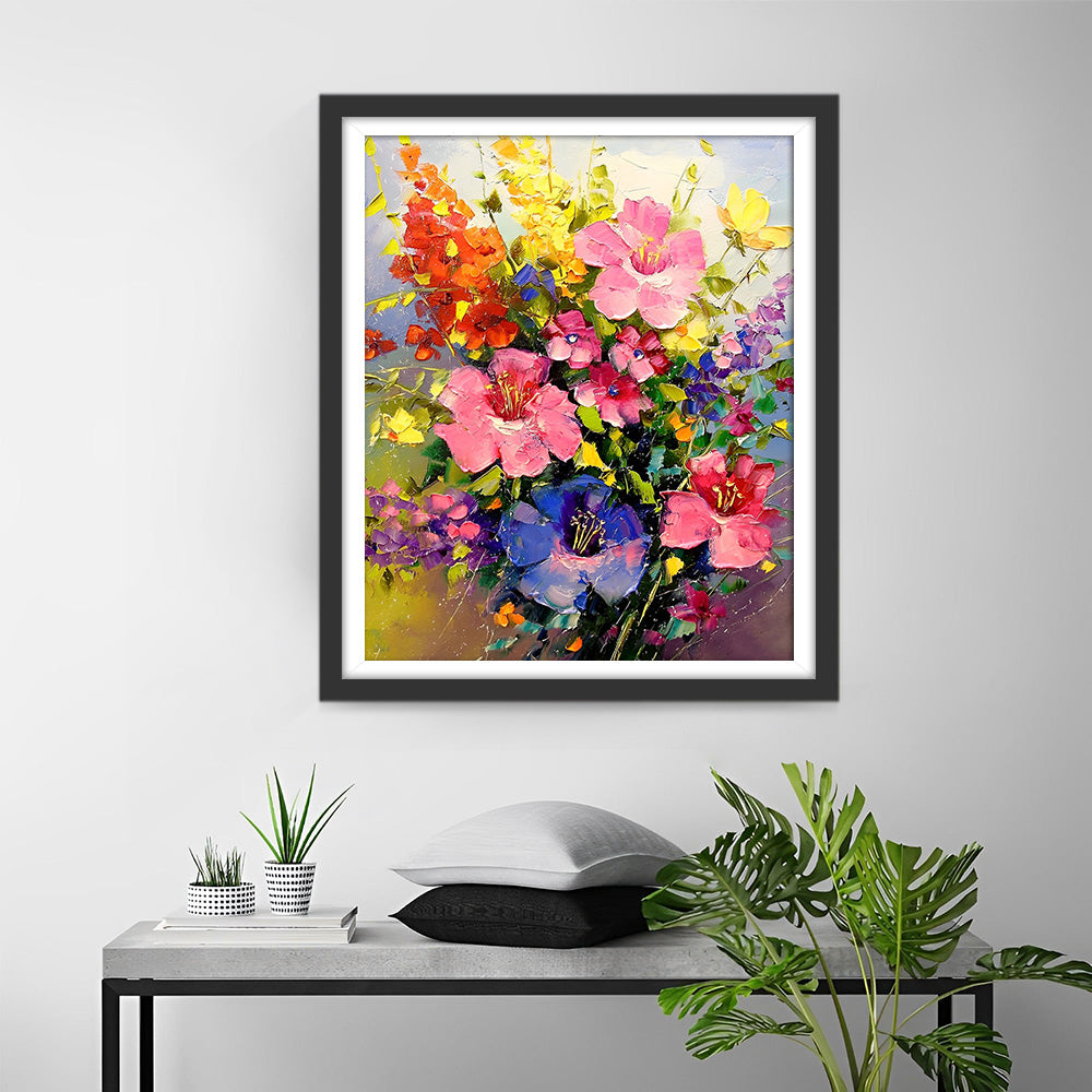 Levendig Boeket Diamond Painting
