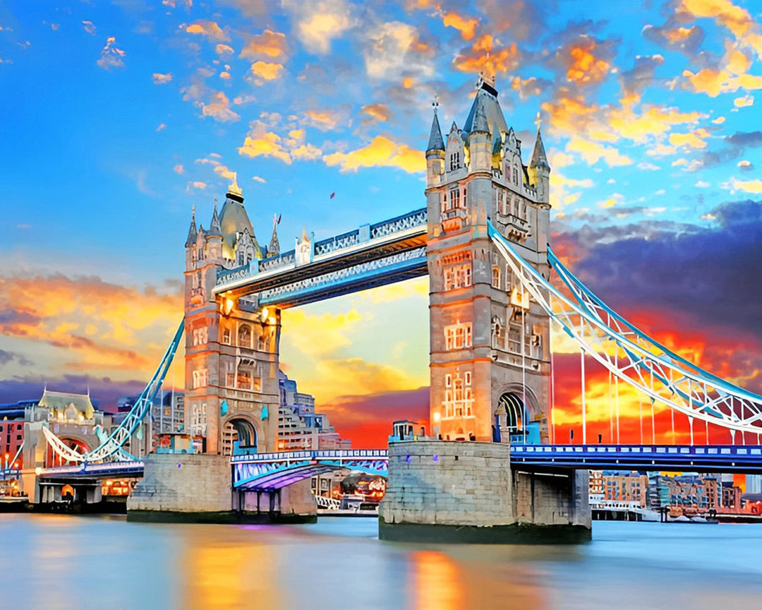 Londen Tower Bridge Diamond Painting