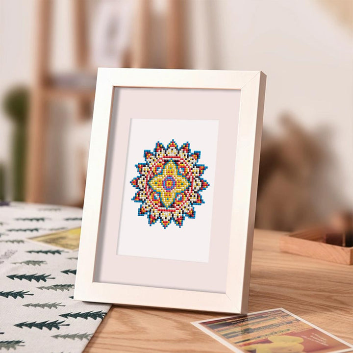 Mindfulness Mandala 12 Stuks – Mini Diamond Painting Set