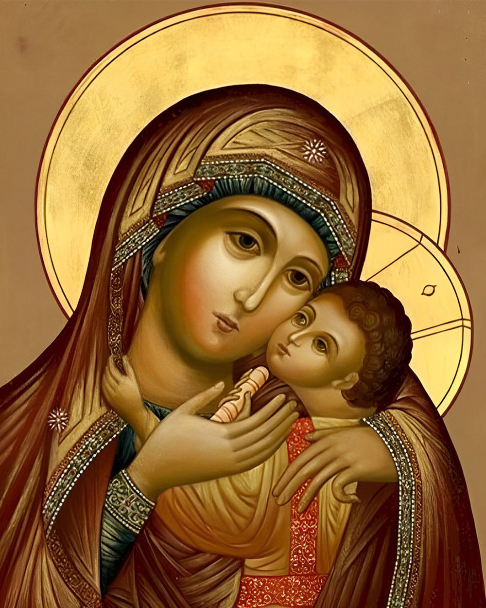Moeder Gods Diamond Painting