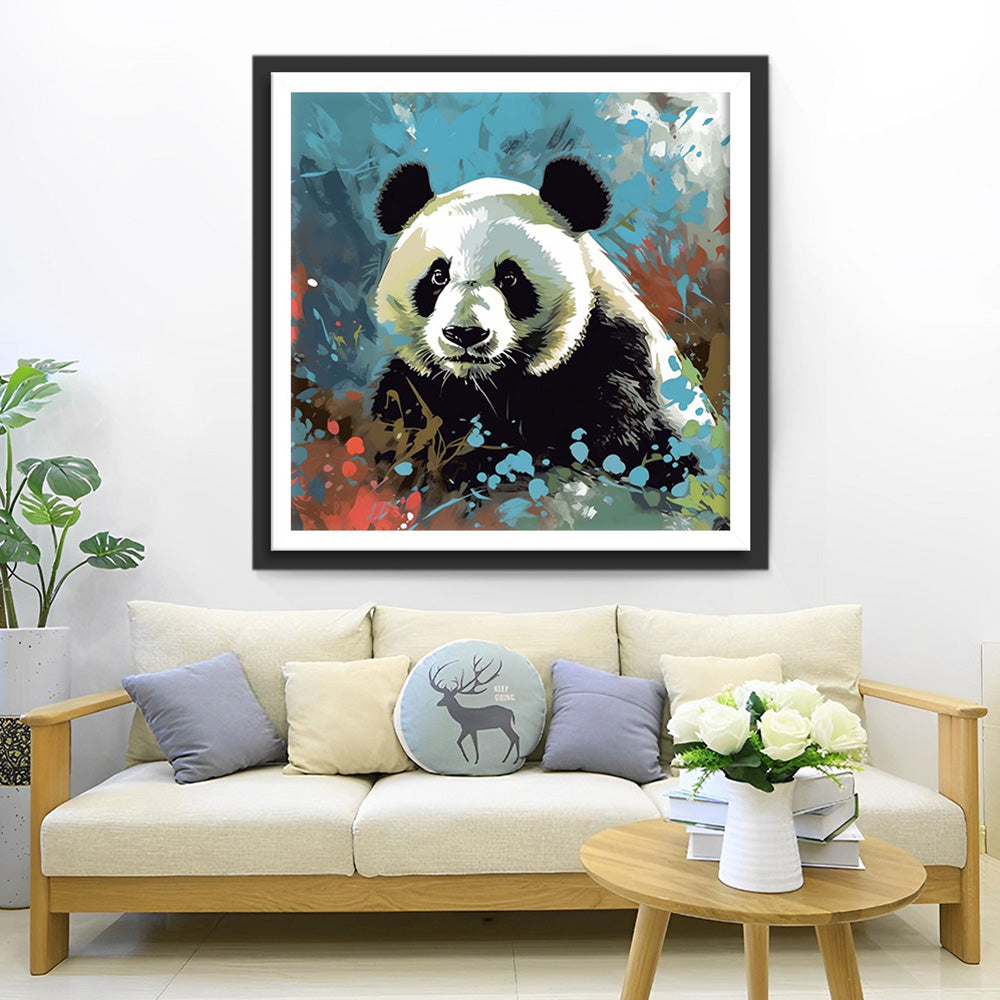 Panda Blik Diamond Painting