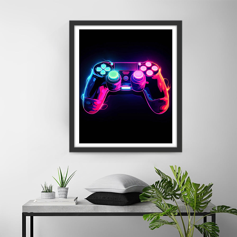 Populaire Gamecontroller Diamond Painting