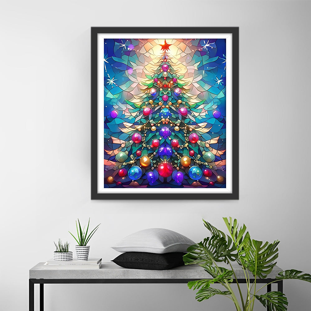 Prachtig Versierde Boom Diamond Painting