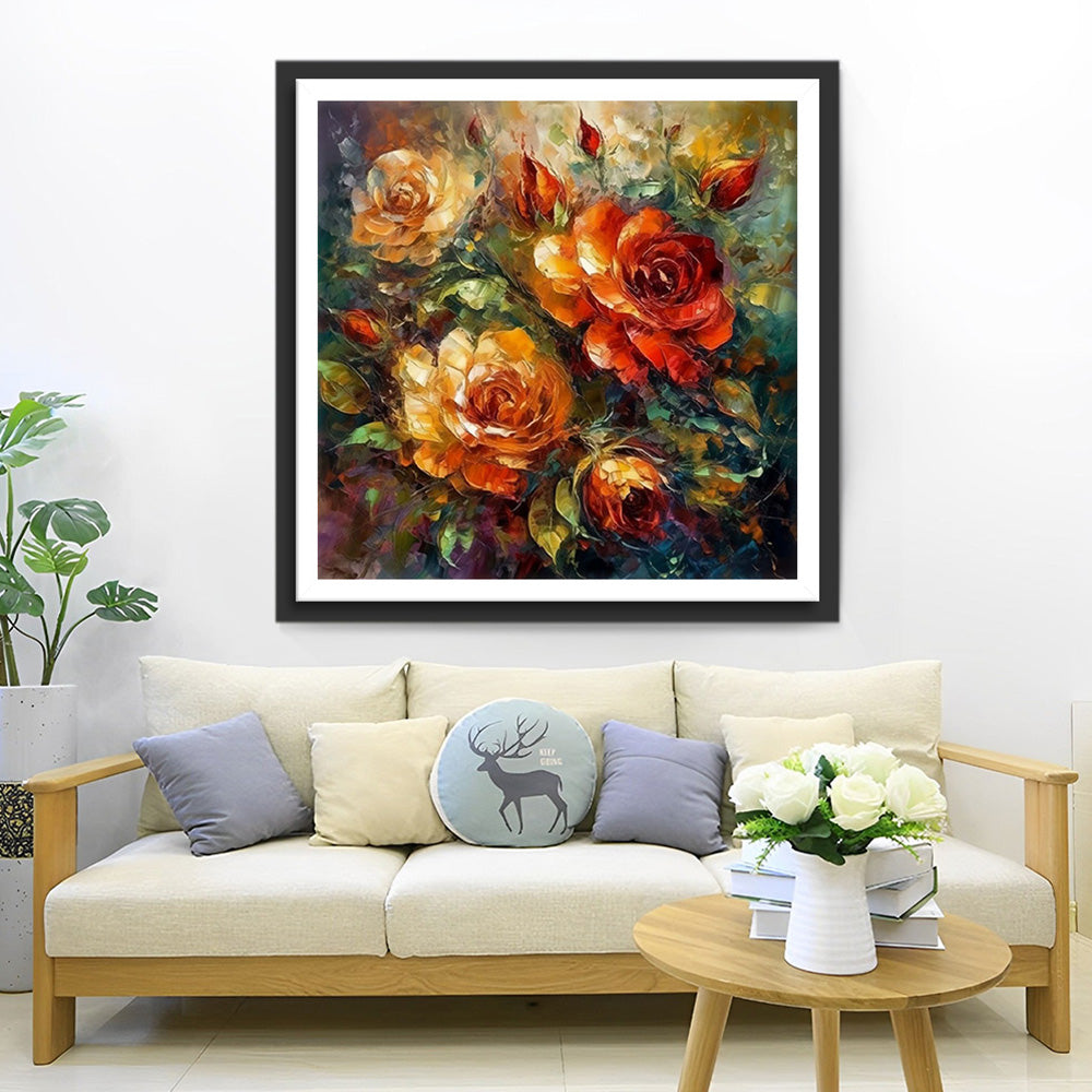Rozen en Knoppen Diamond Painting