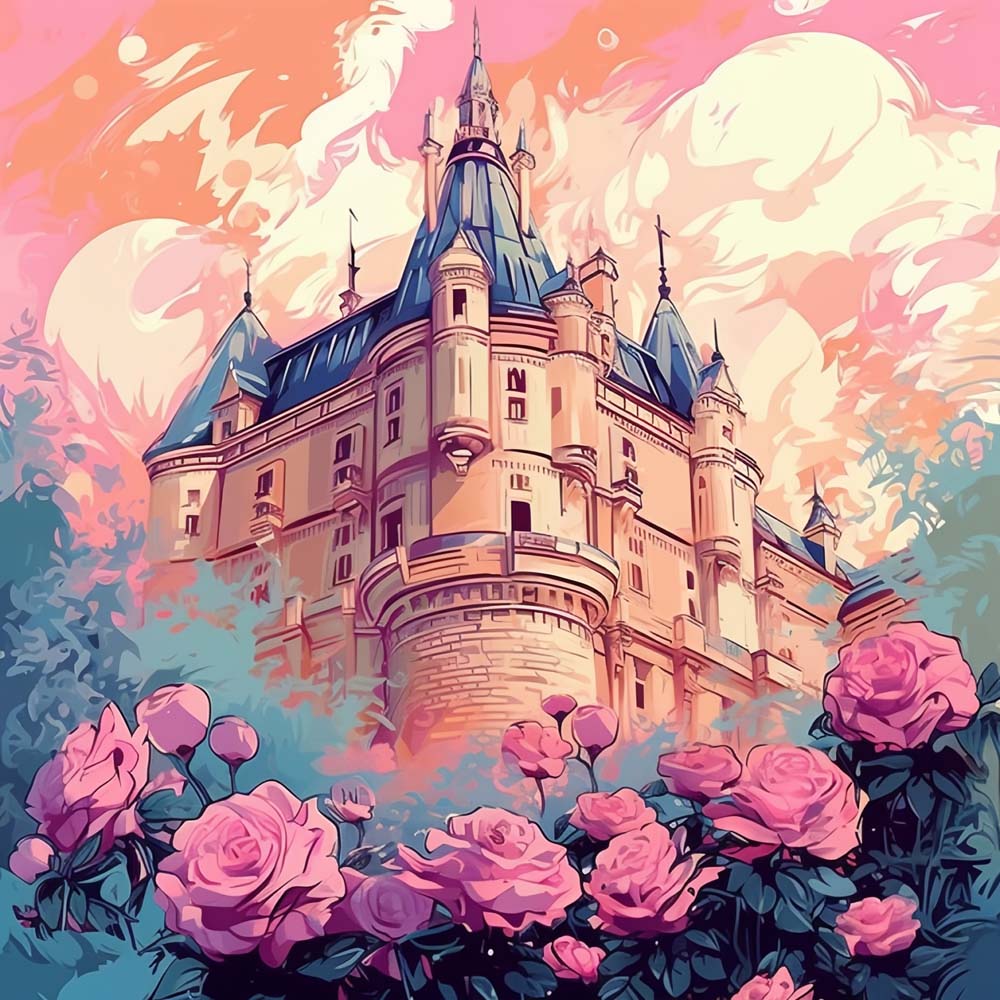 Rozenkasteel Diamond Painting