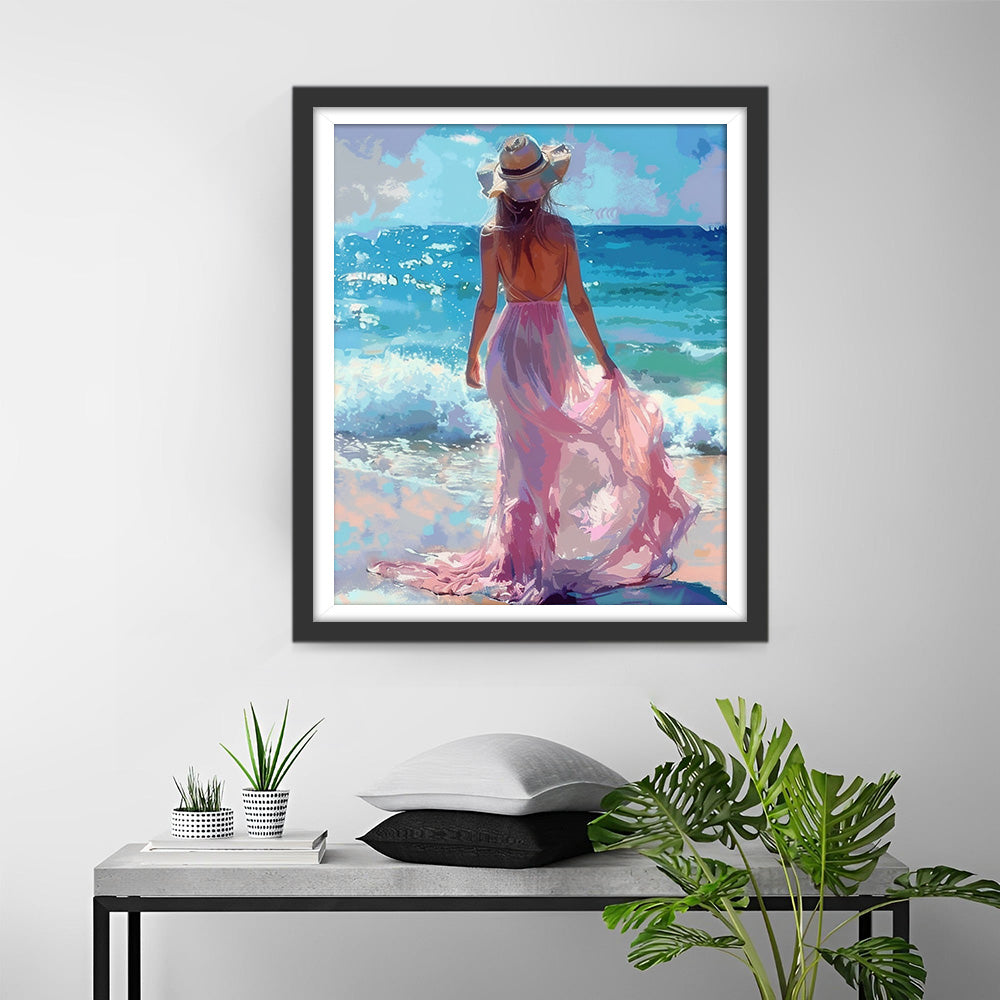 Schoonheid aan de Kust Diamond Painting