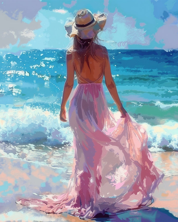Schoonheid aan de Kust Diamond Painting