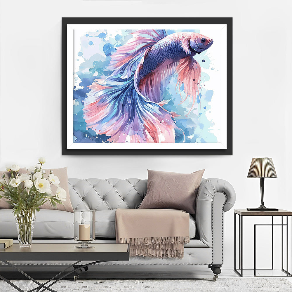 Siamese Betta Vis Diamond Painting