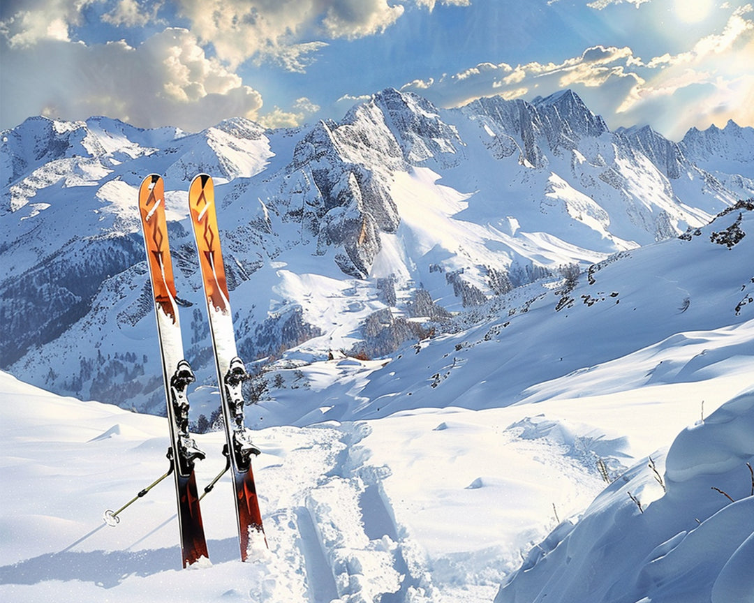 Skiplaats Diamond Painting