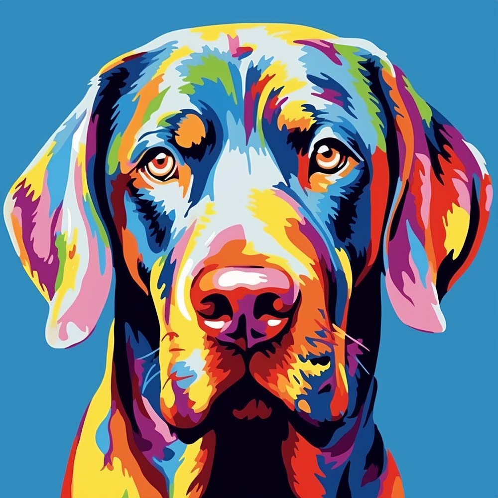 Trieste Labrador Diamond Painting