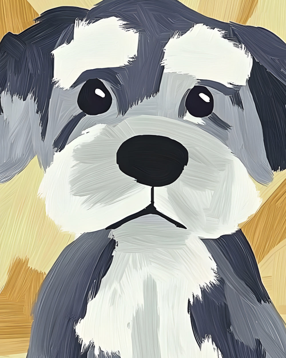 Trieste Schnauzer Diamond Painting