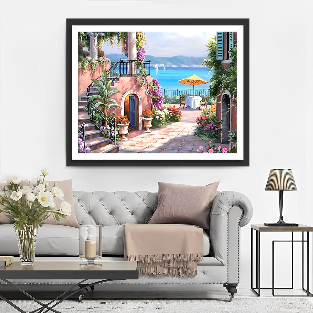 Tuin aan Zee Diamond Painting