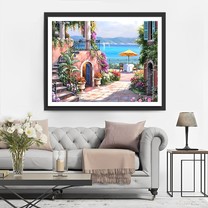 Tuin aan Zee Diamond Painting