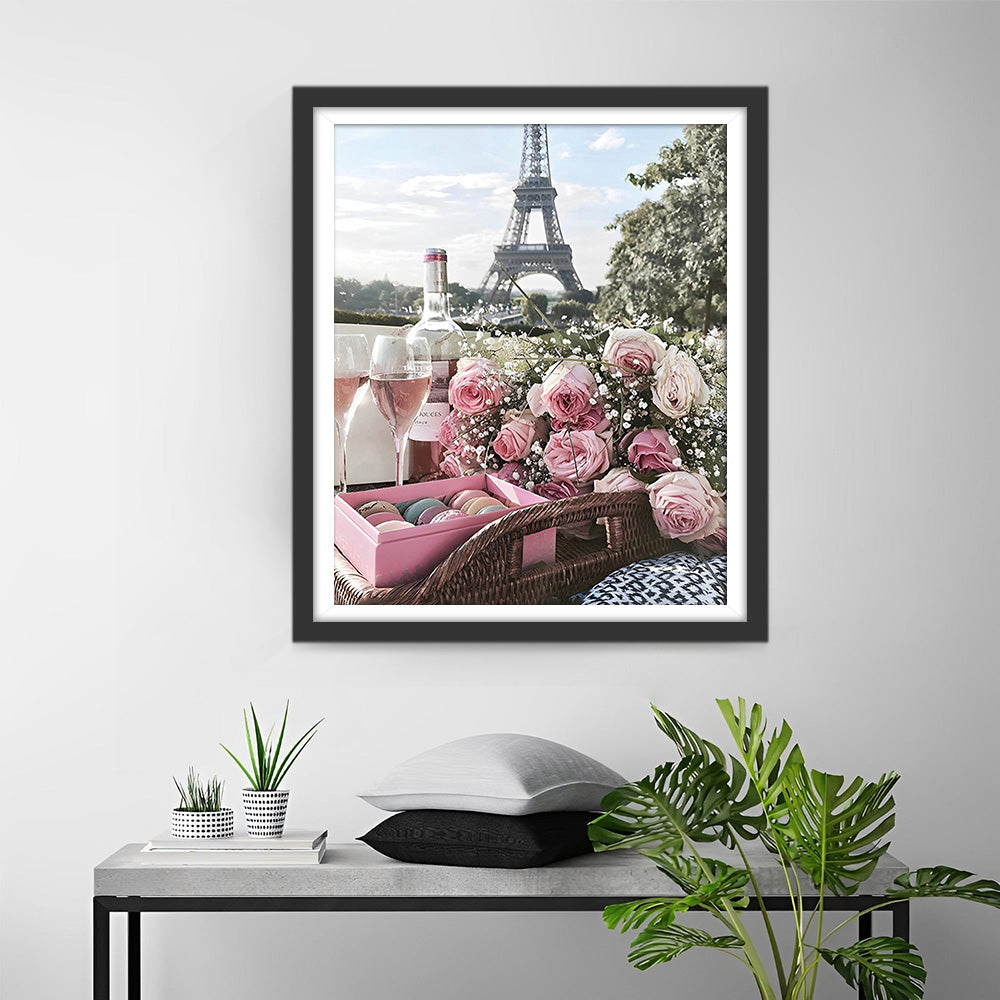 Vakantie in Parijs Diamond Painting