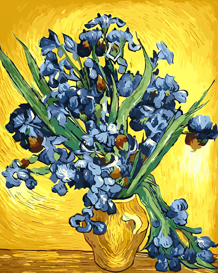 Van Gogh Stijl Iris Diamond Painting