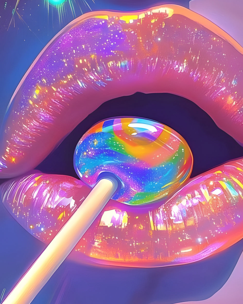 Verleidelijke Lolly Diamond Painting