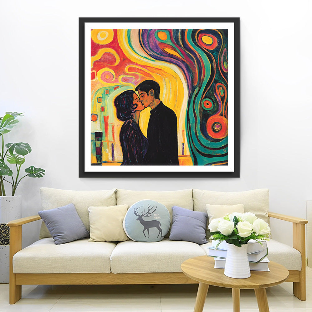 Verliefd Stel Diamond Painting