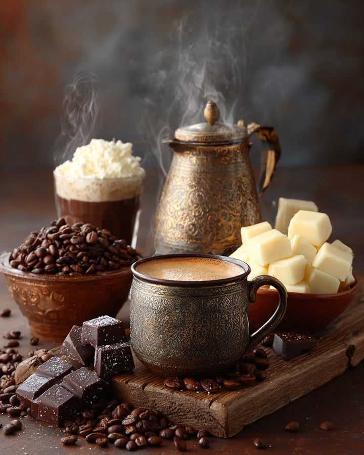 Vers Gemalen Koffie Diamond Painting