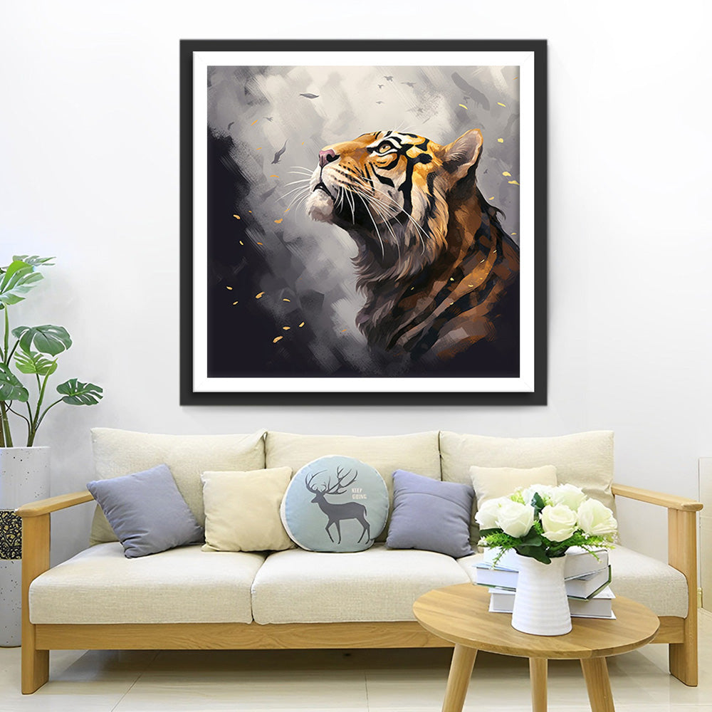 Verwachtingen van de Tijger Diamond Painting