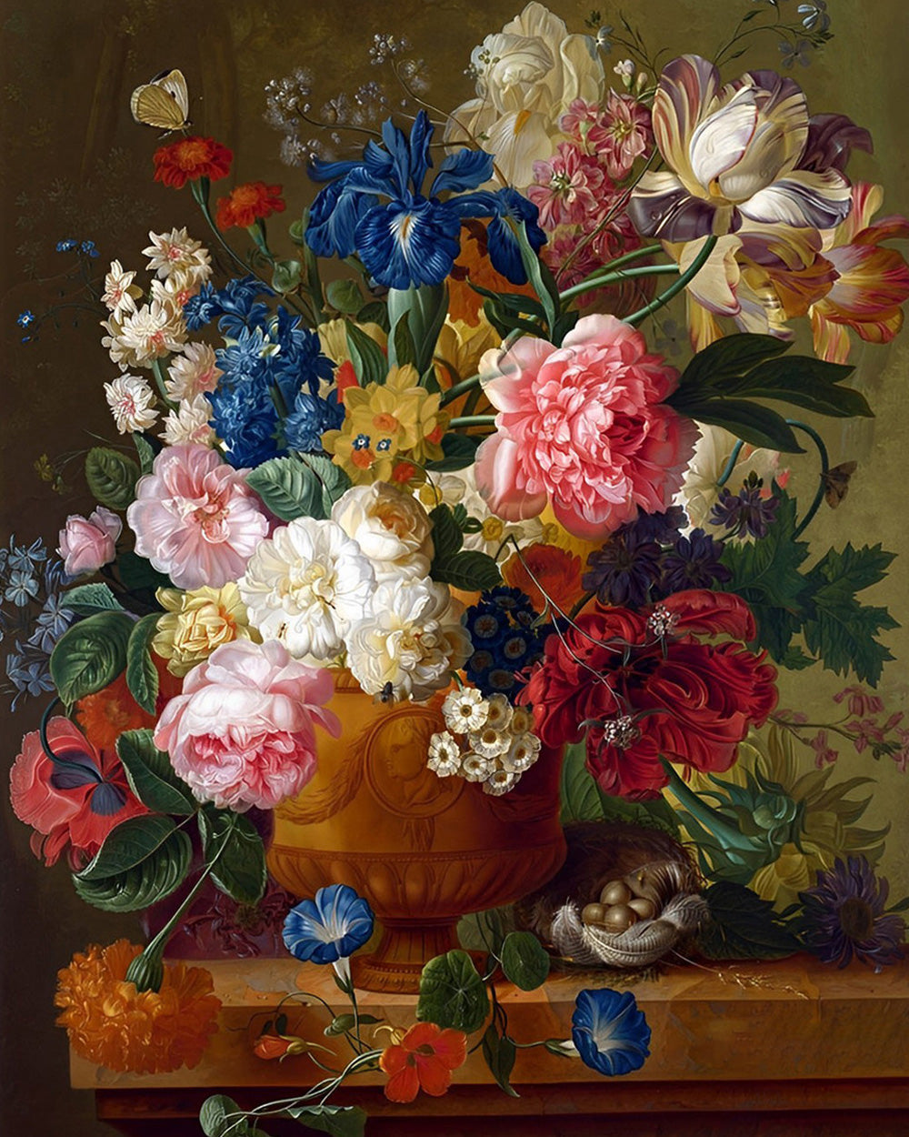 Vintage Boeket Diamond Painting