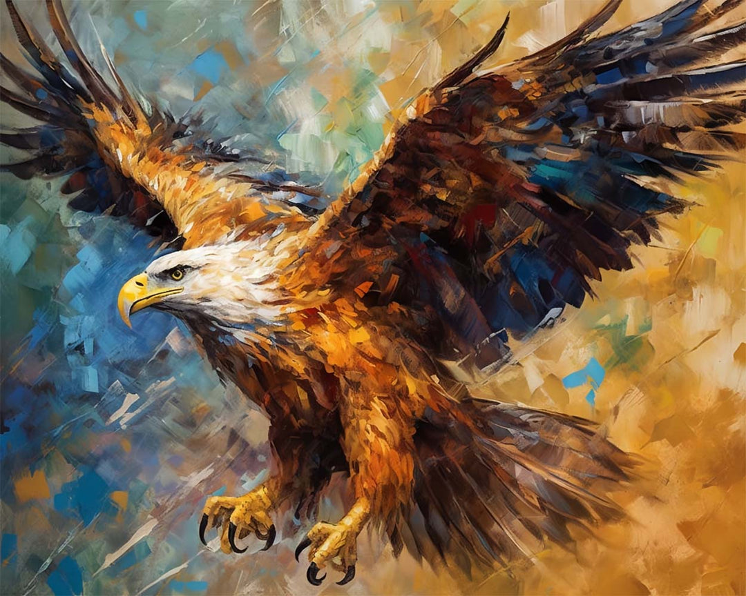 Vliegende Arend Diamond Painting
