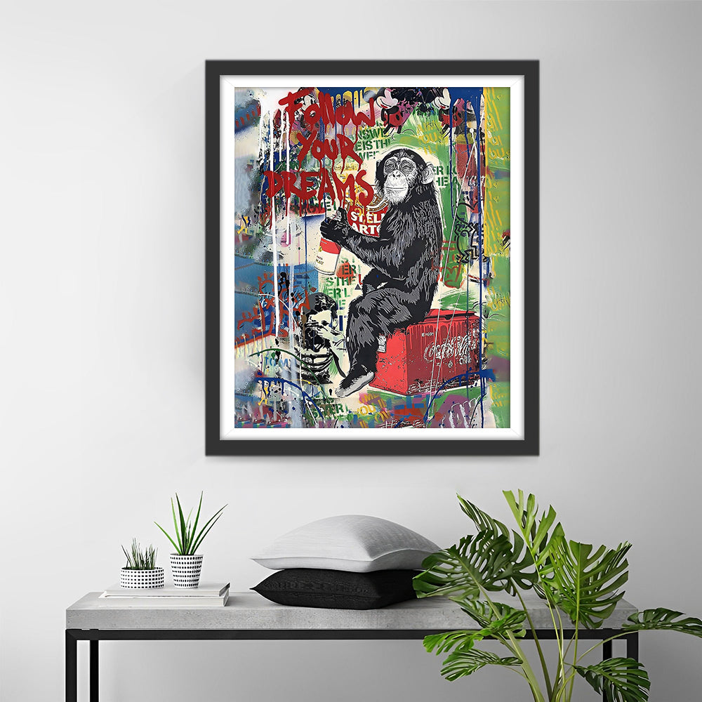Volg Je Dromen Diamond Painting