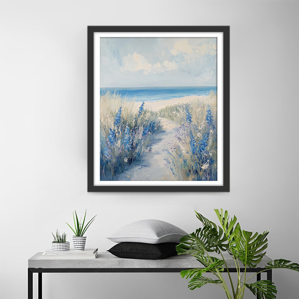 Weide aan Zee Diamond Painting
