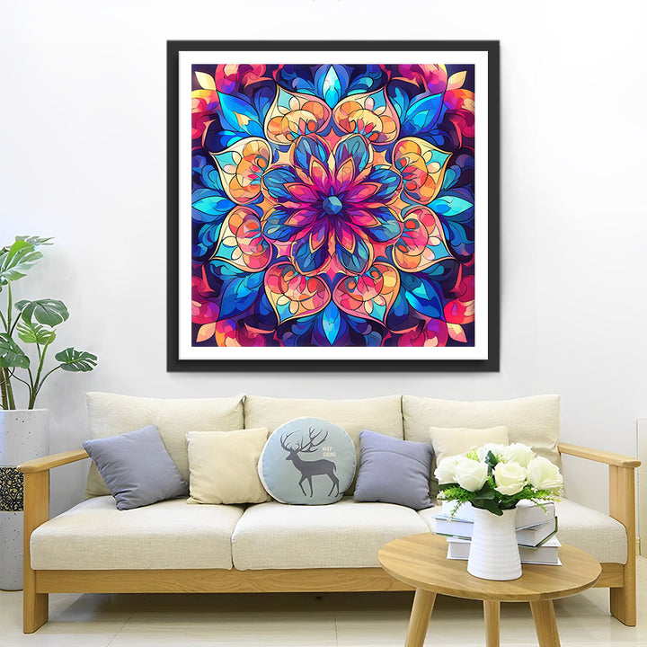 Wisselend Geometrisch Kunstobject Diamond Painting