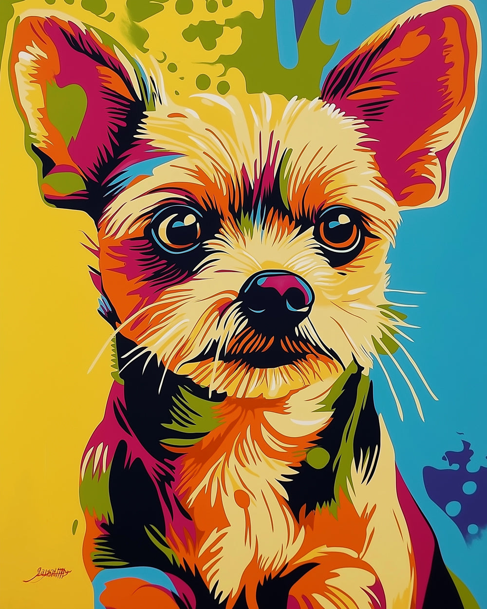 Yorkshire Terriër Diamond Painting