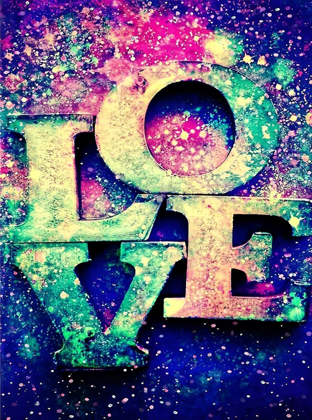 3D-Liefde Diamond Painting