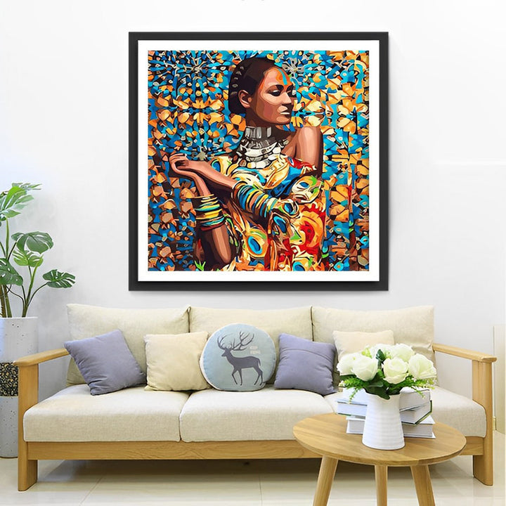 Afrika Diamond Painting AFRICANSQR11