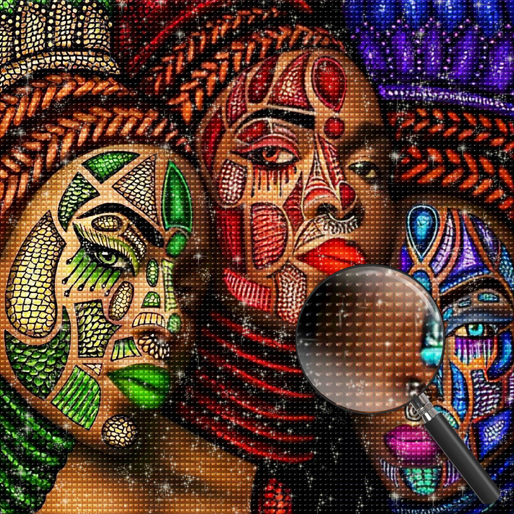 Afrika Diamond Painting AFRICANSQR112