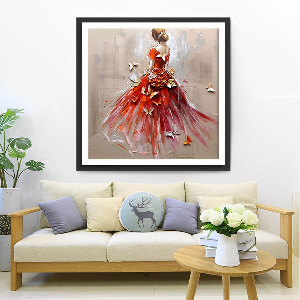 Vrouw Diamond Painting BEAUTYNSQR15