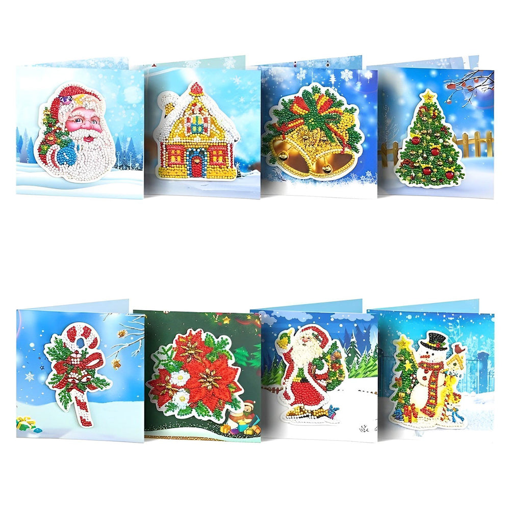 Kerstkaart IX|8 Stuks CARD007