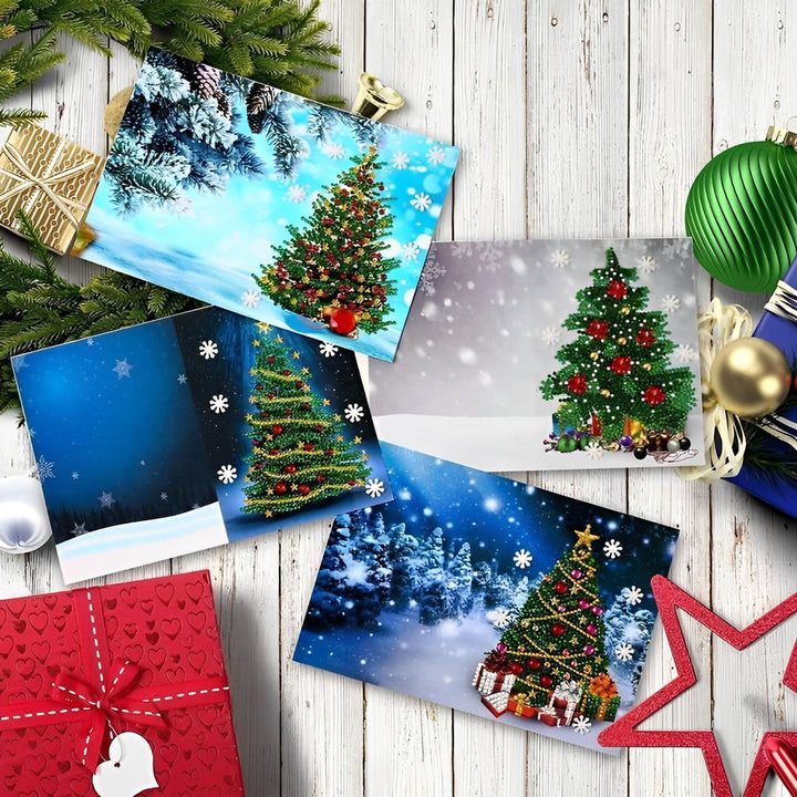 Kerstkaart I|4 Stuks CARD008