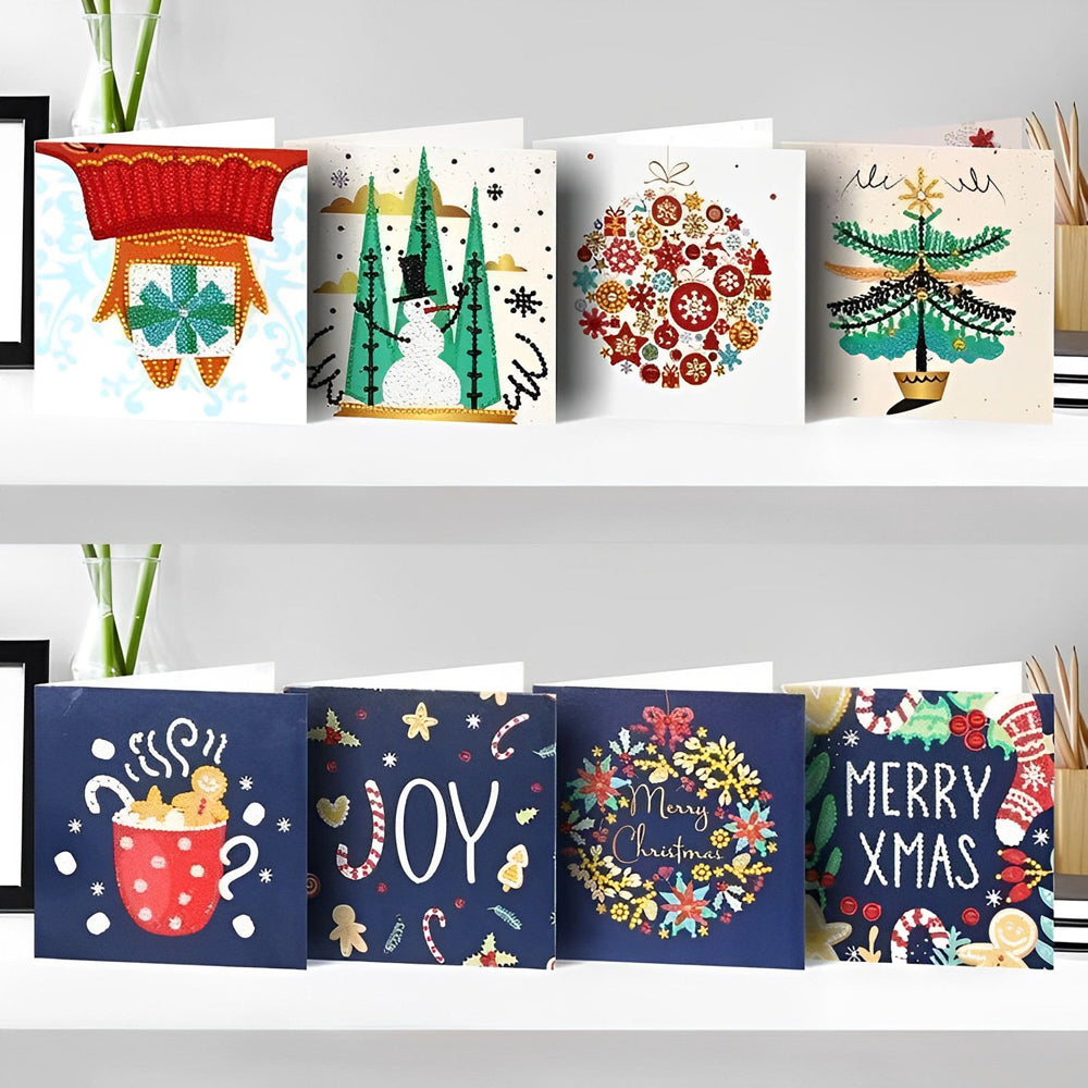 Kerstkaarts IV | 8 Stuks CARD017